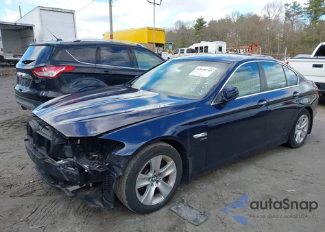 2012 BMW 528I xDrive from USA, damaged, VIN WBAXH5C55CDW08859